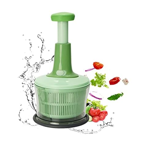 Manual Salad Spinner and Chopper for Kitchen Cover