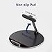 WAWXH1314 Adjustable Rotatable Stand for Echo Show 15 (1st, 2nd Gen) and Echo Show 21, Foldable Aluminum Table Stand