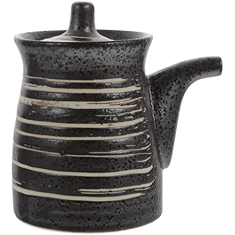 Keramik-Saucenspender, 160 ml, japanischer Stil, Ölspender, Flasche für Gewürze Cover