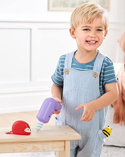 Skip Hop 4-Piece Toy Tool Set for Toddlers Ages 2+, Zoo Crew Tool Set Toy - image 6