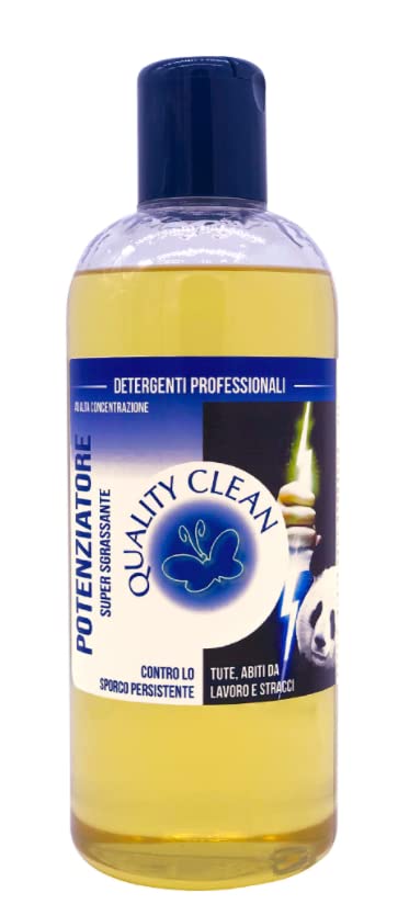 BARIN STORE - Quality Clean Potenziatore Super Sgrassante 1 Kg - Contro lo sporco persistente - Tute, abiti da lavoro e stracci