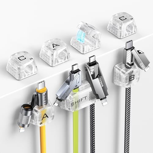 Magnetic Cable Management Clip, Cord Keeper Wire Holder