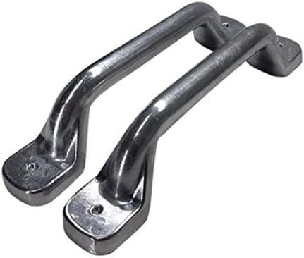 One Pair Undrilled Cast Aluminum Duck Boat Handles