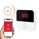 WiFi Smart Wireless Caregiver Pager Call Button System Nurse Calling Alert System for Elderly Patien