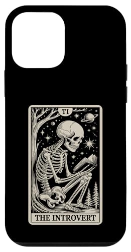 The Introvert Tarot Card Indoorsy Skeleton Inrovert �X�}�z�P�[�X iPhone 12 mini �p