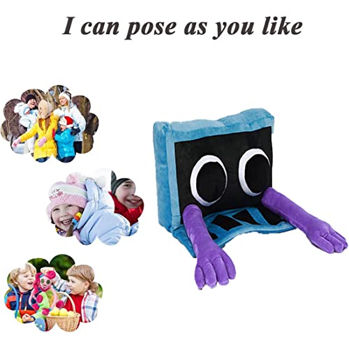 Popular Game Peripheral Rainbow Friends Plush,Rainbow Friends Plushies Toy,TV Purple Hand Monster,So