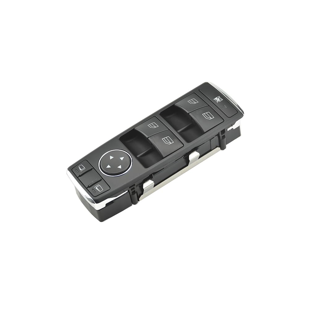 Car Power Window Switch Master Panel Compatible with Ben-z C230 C250 C280 C300 C350 C63 E500 E63 E350 E550 GLK350 A2049055302 1669054300