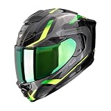 Scorpion Exo-1500 Air Sleek Helm, schwarz/grün, L (59/60)