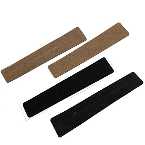 Sharrow 6 Pair Archery Bow String Stabilizer Recurve Bow Silencers Pads Bow Limbs Cover Vibration Dampener Hunting Accessories (Brown) #TOP5