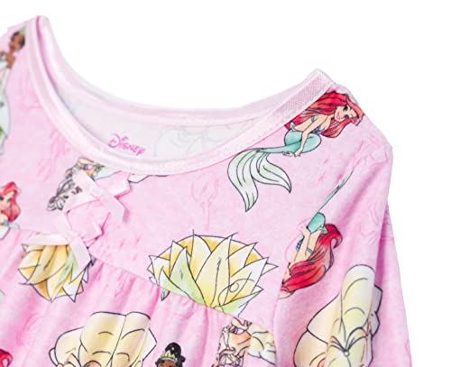 Disney Princesses Girls' Granny Nightgown Pajama, Princess Trinity4