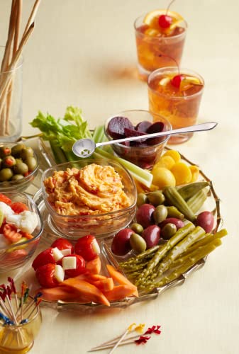 Long Handle Olive Spoon And Pickle Fork Jars Serving Spoon And Fork Set,Stainless Steel Food Picker For Pickle Cucumber Arugula #TOP5