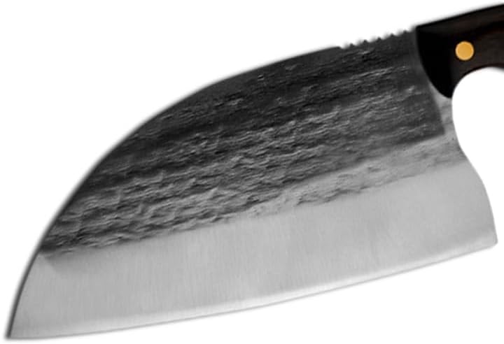 Meat Cleaver,Cleaver Knife 8 Inch Forged Kitchen Knife Butcher Versatile Cleaver Chopping Cutting Slicing Filleting Knives Meat Fish Vegetable Cutter Cooking Tool