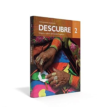 Hardcover Descubre, Level 2 ©2022. Student Edition with Prime (36 Month Access) Book