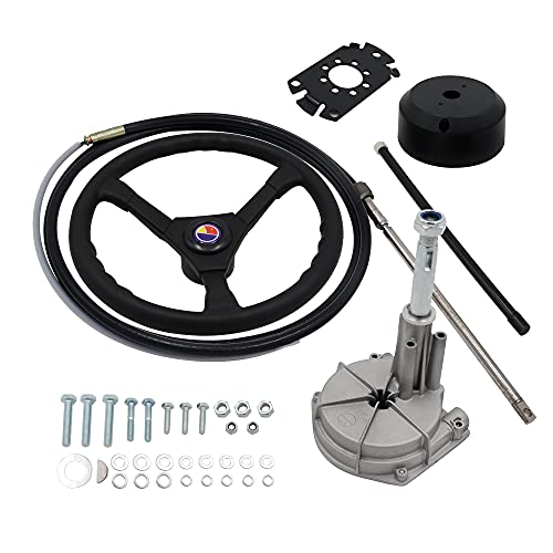 BBH Outboard Steering System Mechanical Boat Rotary Steering Kit with