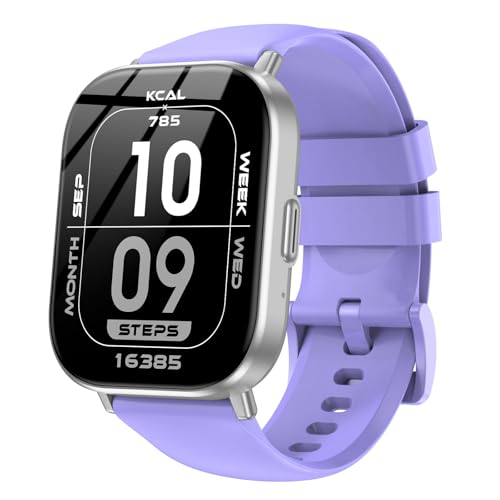 Image of Smart Watch, 2.01 inch HD Touchscreen Fitness Tracker with Bluetooth Calling, 120+ Sports Modes, 24 /7 Heart Rate Sleep Monitor, IP67 Waterproof Smartwatch Compatible with iOS Android (Purple)
