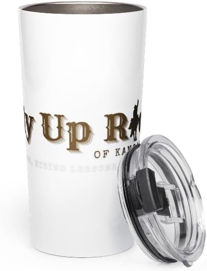 Giddy-Up Riders of Kansas City Stainless Steel Travel Tumbler, 20 oz, Hot & Cold Insulated