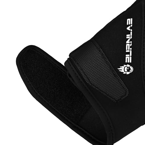 Image of BURNLAB Flex Wirst Support Gym Gloves for Men and Women - Ideal for Weightlifting, Cycling, Crossfit, Offers Good Grip and Soft Padding (Black, XL)