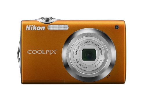 Nikon Coolpix S3000 12 Mp Digital Camera With 4X Optical Vibration Reduction (Vr) Zoom And 2.7-Inch Lcd (Orange) #TOP10