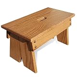 Peaceful Classics Step Stool - Amish Handmade Kids Step Stool - Bathroom, Bedroom, Living Room Or Ki