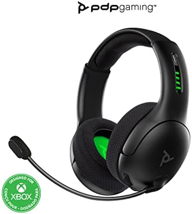 PDP Gaming LVL50 Wireless Stereo Headset with Noise Cancelling Microphone: Black - Xbox One