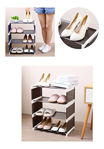 CASITA Estante Sapateira 8 Pares Organizador Lavanderia Quarto Rack Tnt