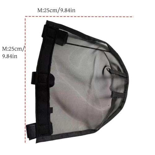 Capas para moscas para cavalos, capa para moscas, Máscara de mosca respirável com cobertura para nar
