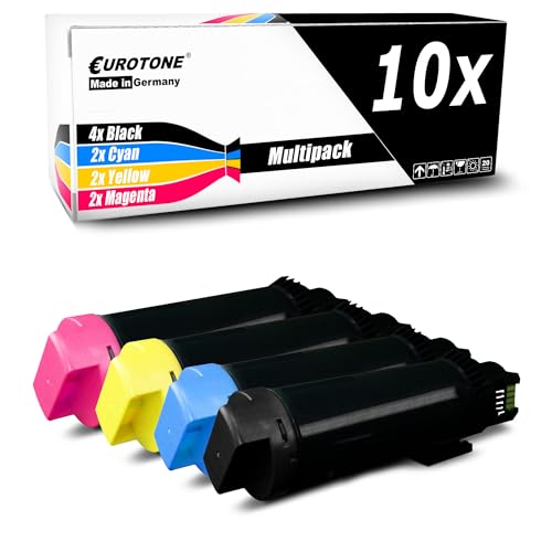 Toner Xerox 6515 compatible Eurotone XXL lot de 4 pour les dossiers de votre bureau