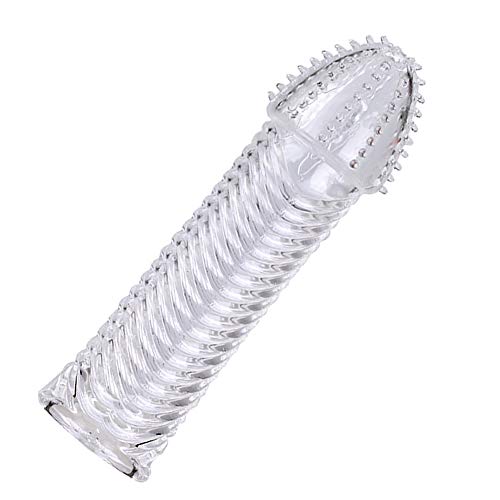Fst 4 Pcs Silicone Penis Sleeves Reusable Condoms Cock Enlarger Penis Extender Prolong Erection Sex Toy For Men #TOP4