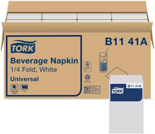 Tork Napkins 1-ply Beverage...