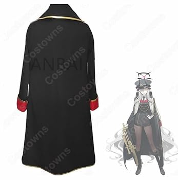 ブルアカ  羽沼マコト衣装   大きいサイズ  ヘイローツノ無 ブルーアーカイブ Amazon.co.jp: ブルーアーカイブ ブルアカ 羽沼マコト ウィッグ