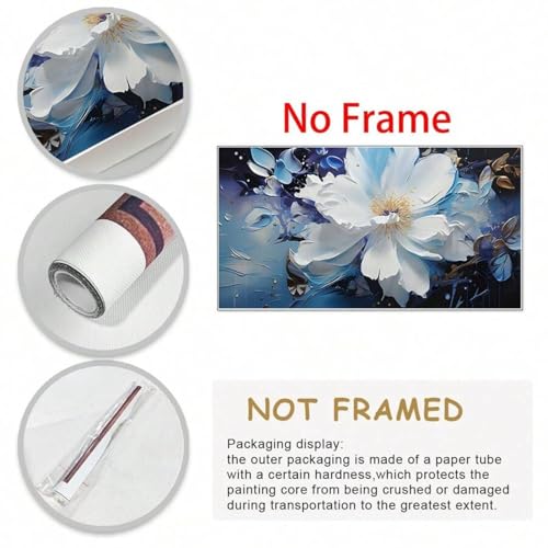 Affiches impressions fleurs XINBAO cadre chambre - 6