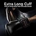Genuine Leather Boxing Gloves Black 16 Oz. Pro Impact ($80 Value)