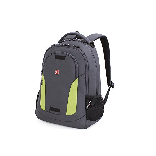 SwissGear Backpack Grey Tin/ Global Lime