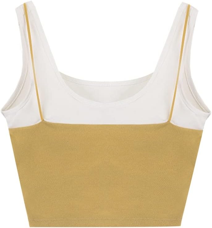Bottoming Vest with Chest pad Inner Bottoming Cotton Suspenders Outer top All-in- Underwear