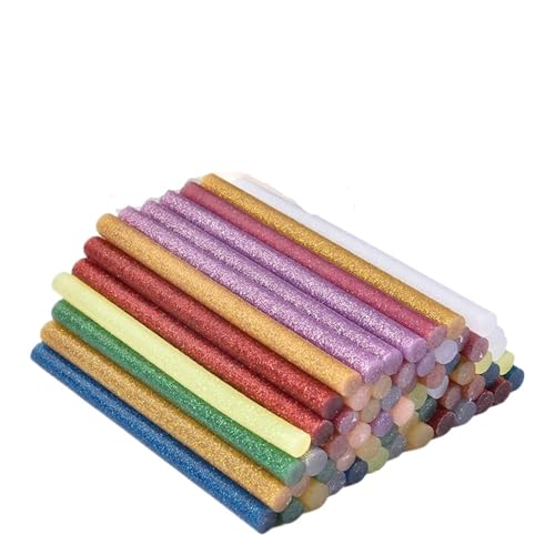 BDXMKS Heißklebestifte 60 Stück Bunt 7mm