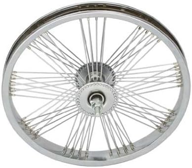 Lowrider 16" Fan 72 Spoke Front Wheel 14G Chrome. Bicycle Wheel, Bike Wheel, Bike Wheel, Bicycle Wheel, Chopper, cuiser, Bike Part, Bicycle Part