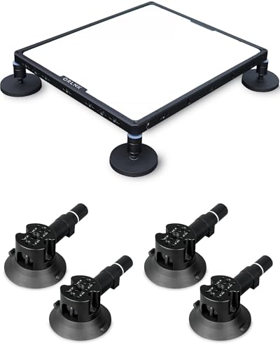 ORLN'K for Starlink Mini Mount Kits Roof Sunroof Mounting for Camper, RV, UTV, Truck, Car, and Boat Mount S1 Pro 3' Suction Cup x4 Kit