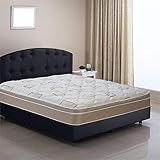 WOLF Slumber Express Pillow Top Back Aid 9-Inch Innerspring Mattress, Queen, Bed in a Box, Made in The USA