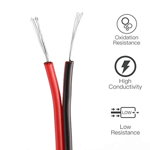 Shangyuan Boat Light Extension Cable Wire Cord For 3528 5050 5630 Led Strip Light Single Color thumb #1