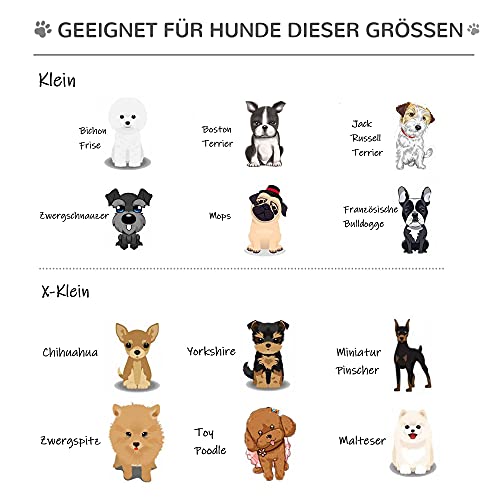 PawHut Tiertreppe Tierunterlage Klappbar Hundetreppe Treppe Unterlage für Katze und Hunde Grau L42 x B39 x H20 cm