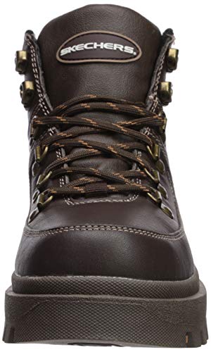 Skechers Women's Shindigs-Renegade Heart-Rugged Heritage-Style 6-Eye Leather Boot Chukka - Image 3