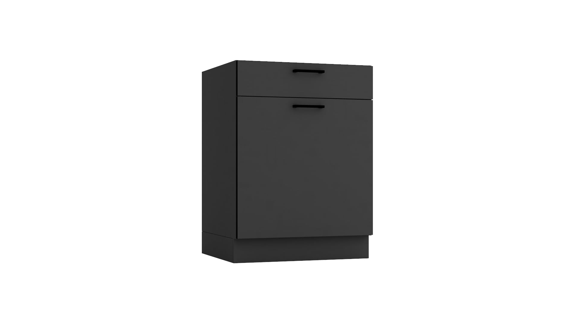 Cocina en L completa 200 y 260 cms color Gris Grafito Gama Media ref-41a