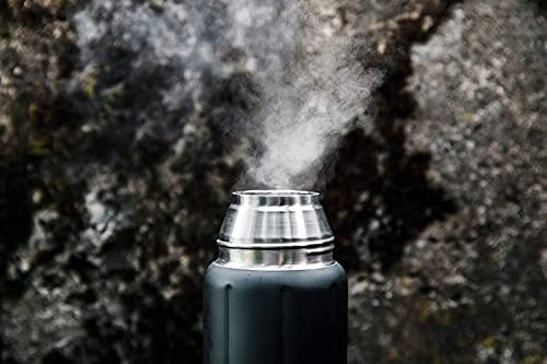 Sigg - Obsidian Insulated Water Bottle - Thermo Flask Gemstone With Cup - Leakproof - Lightweight - Bpa Free - 18/8 Stainless Steel - 25 Oz #TOP6