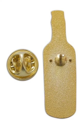 Image of Novel Merk Wine Glass & Barrels - Winery Lapel Pin, Hat Pin & Tie Tack Set - with Clutch Back
