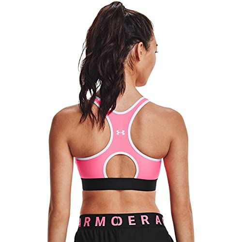 Image of Under Armour Women's Armour Mid Heathered Sports Bra