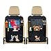 Organizadores para Asientos de Coche Yoyika Universal Protector de Respaldo Delantero de Asiento, Funda Impermeable Protector de Asiento Trasero para Evitar Arañazos/Polvo/Suciedad/Manchas de Niños