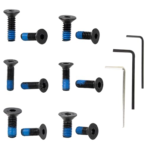 12 Pcs Red Dot Screw Kit for Mounting Holosun