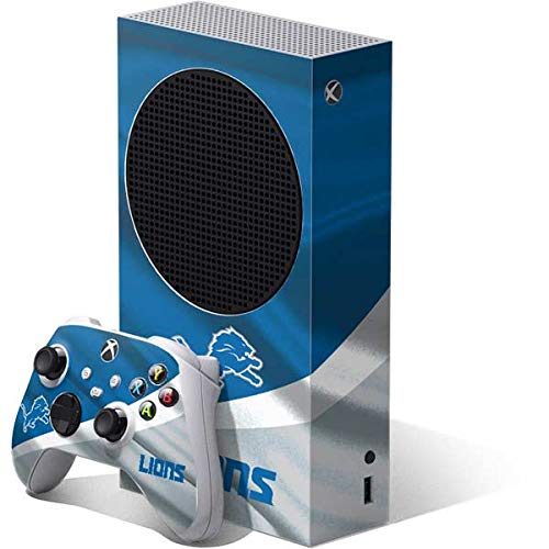 Skinit Decal Gaming Skin Compatible with Xbox Series S Bundle - Officially Licensed NFL Detroit Lions Design