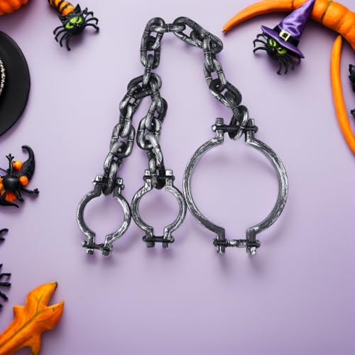 Chaînes Décoratives Halloween Légères pour Fixation Murale et Déguisement - 4