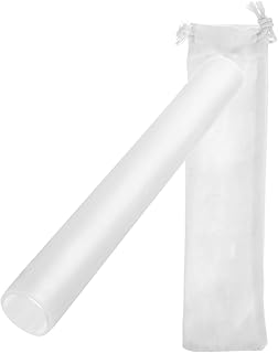 Garneck Crystal Singing Bowl Mallet – Silicone Coated Striker for 20cm Singing Bowls – Clear Sound Rod for Meditation and Sound Healing Sessions